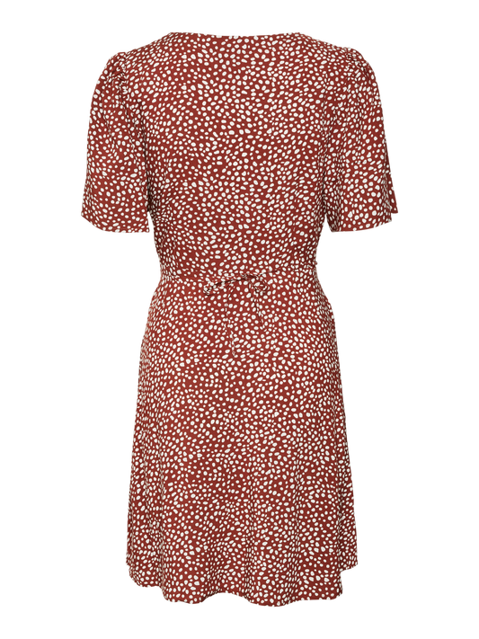 VMALBA Dress - Fired Brick