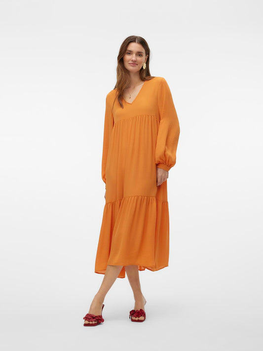 VMZIGGA Dress - Golden Ochre