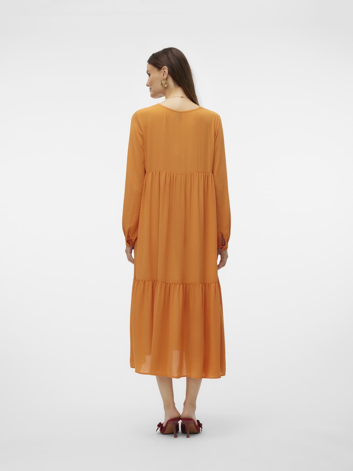 VMZIGGA Dress - Golden Ochre