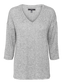 VMBRIANNA Pullover - Light Grey Melange