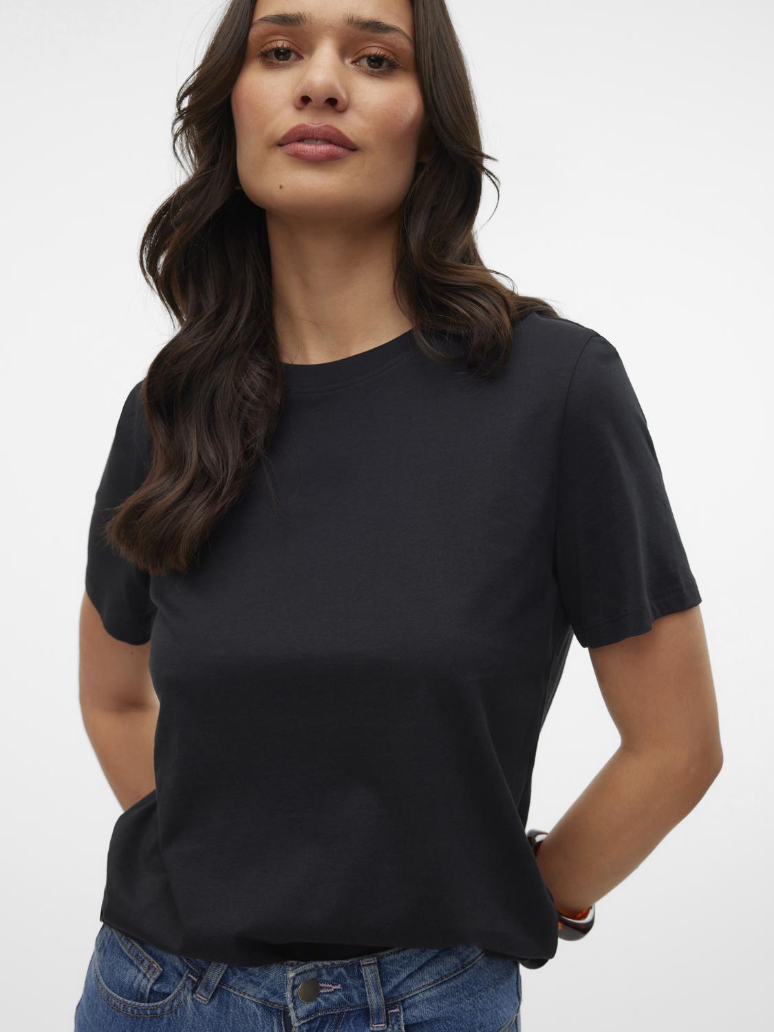 VMPAULINA T-Shirt - Black